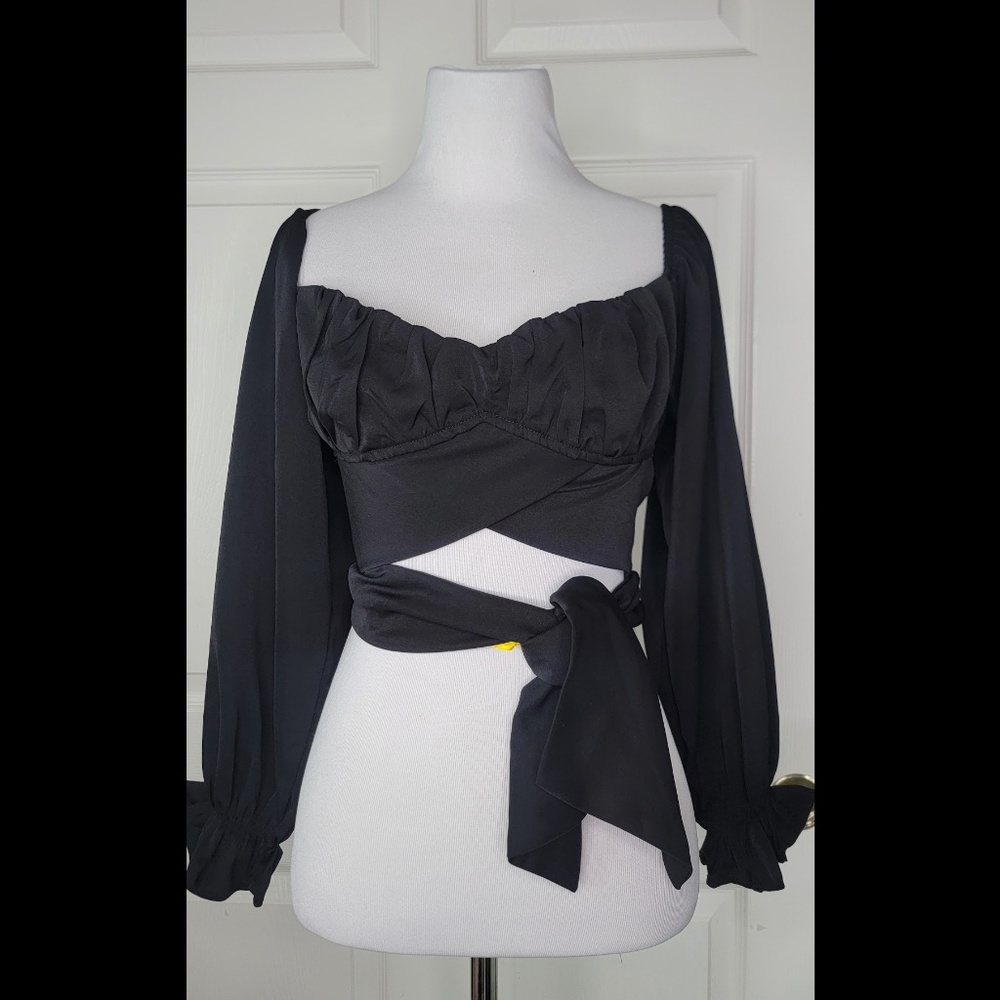 SHEIN cropped top that ties on the side or the back
